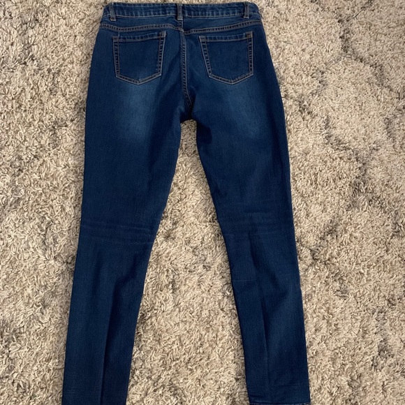JCPenny Girls Plus Size Skinny Jeans 18 1/2 - Picture 3 of 4